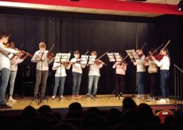 Allievi del III Comprensivo di Udine Scuola Secondaria a indirizzo musicle- Concerto del 22 marzo 2019
